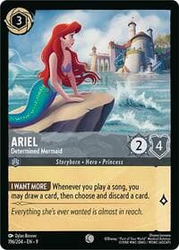 Ariel - Determined Mermaid - Fabled - Disney Lorcana card