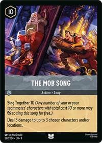 The Mob Song - Fabled - Disney Lorcana card