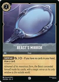 Beast's Mirror - Fabled - Disney Lorcana card