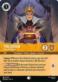 The Queen - Conceited Ruler (Epic) - Fabled - Disney Lorcana card