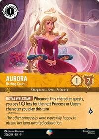 Aurora - Holding Court (Epic) - Fabled - Disney Lorcana card