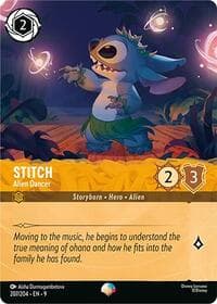Stitch - Alien Dancer (Epic) - Fabled - Disney Lorcana card