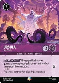 Ursula - Sea Witch (Epic) - Fabled - Disney Lorcana card