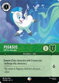 Pegasus - Gift for Hercules (Epic) - Fabled - Disney Lorcana card