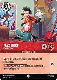 Max Goof - Rockin' Teen (Epic) - Fabled - Disney Lorcana card