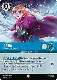Anna - Braving the Storm (Epic) - Fabled - Disney Lorcana card