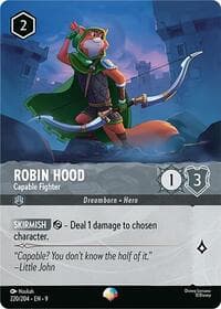 Robin Hood - Capable Fighter (Epic) - Fabled - Disney Lorcana card
