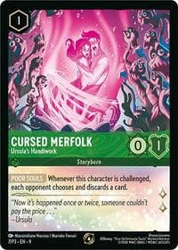 Cursed Merfolk - Ursula's Handiwork - Disney Lorcana Promo Cards - Disney Lorcana card