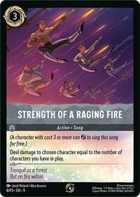 Strength of a Raging Fire - Disney Lorcana Promo Cards - Disney Lorcana card