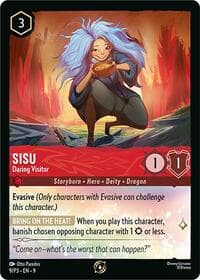 Sisu - Daring Visitor - Disney Lorcana Promo Cards - Disney Lorcana card