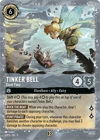 Tinker Bell - Giant Fairy - Disney Lorcana Promo Cards - Disney Lorcana card