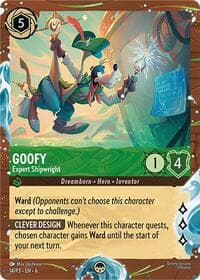 Goofy - Expert Shipwright (Disney Cruise Promo) - Disney Lorcana Promo Cards - Disney Lorcana card