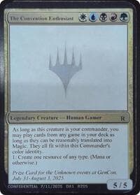 The Convention Enthusiast - Un-Known Event Playtest Cards - Magic: The Gathering card
