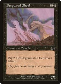 Deepwood Ghoul - Mercadian Masques - Magic: The Gathering card