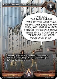 Manhattan, After the Clash - Spoils of the Forgotten - Alpha Clash card