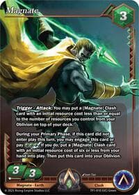 Magnate - Spoils of the Forgotten - Alpha Clash card