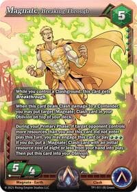 Magnate, Breaking Through - Spoils of the Forgotten - Alpha Clash card