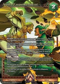Alpha Empowerment - Spoils of the Forgotten - Alpha Clash card