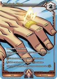 Clarity's Ring - Spoils of the Forgotten - Alpha Clash card