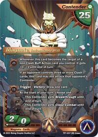 Magnate, Indomitable Will - Spoils of the Forgotten - Alpha Clash card