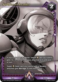 Soldier to Leader (Monochrome) - Spoils of the Forgotten - Alpha Clash card