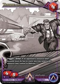 Torque, Letting it Fly (Monochrome) - Spoils of the Forgotten - Alpha Clash card