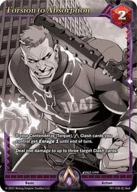 Torsion to Absorption (Monochrome) - Spoils of the Forgotten - Alpha Clash card
