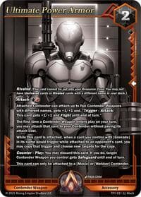 Ultimate Power Armor (Monochrome) - Spoils of the Forgotten - Alpha Clash card