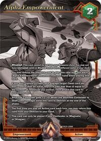 Alpha Empowerment (Monochrome) - Spoils of the Forgotten - Alpha Clash card
