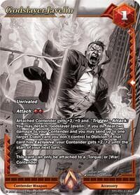 Godslayer Javelin (Monochrome) - Spoils of the Forgotten - Alpha Clash card