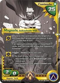 Magnate, Indomitable Will (Monochrome) - Spoils of the Forgotten - Alpha Clash card