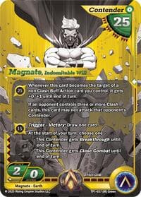 Magnate, Indomitable Will (Gold) - Spoils of the Forgotten - Alpha Clash card