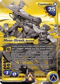 Mean-Streak, Boosted (Gold) - Spoils of the Forgotten - Alpha Clash card