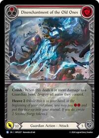 Disenchantment of the Old Ones (Extended Art) - Mastery Pack Guardian - Flesh and Blood TCG card