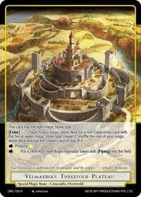 Velmardia's Threefold Plateau - Descent into the Raven's Catacombs - Force of Will card