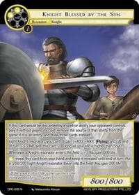 Knight Blessed by the Sun - Descent into the Raven's Catacombs - Force of Will card