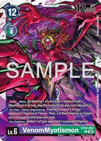VenomMyotismon - Sinister Order - Digimon Card Game card