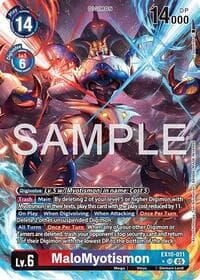 MaloMyotismon (Alternate Art) - Sinister Order - Digimon Card Game card