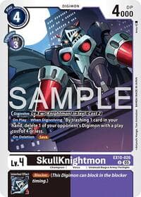 SkullKnightmon - Sinister Order - Digimon Card Game card