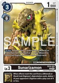 Sunarizamon - Sinister Order - Digimon Card Game card