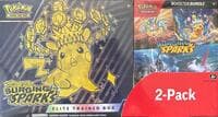 Costco Pokemon Surging Sparks 2-Pack Trainer Box and Booster Bundle - Miscellaneous Cards & Products - Pokemon card