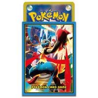 Pokemon TCG: Pokemon Center Card Sleeves - Mega Lucario (64-Pack) - Pokemon International Card Sleeves - Card Sleeves card