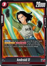 Android 17 - FB07-006 - Wish For Shenron - Dragon Ball Super: Fusion World card