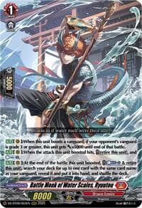Battle Monk of Water Scales, Ryuutou - DZ-BT09: Super Brave Detonation - Cardfight Vanguard card