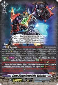 Super Dimensional Robo, Daikaiser - DZ-BT09: Super Brave Detonation - Cardfight Vanguard card