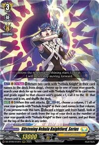 Glistening Nebula Knightlord, Serius - DZ-BT09: Super Brave Detonation - Cardfight Vanguard card