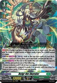 Belgr the Skyruler - DZ-BT09: Super Brave Detonation - Cardfight Vanguard card