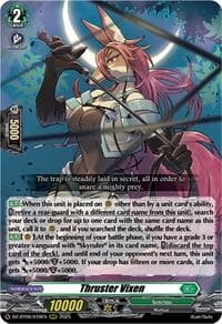 Thruster Vixen - DZ-BT09: Super Brave Detonation - Cardfight Vanguard card
