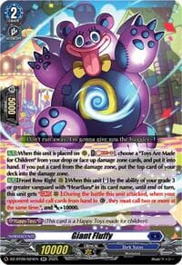 Giant Fluffy - DZ-BT09: Super Brave Detonation - Cardfight Vanguard card