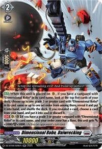 Dimensional Robo, Daiwrecking - DZ-BT09: Super Brave Detonation - Cardfight Vanguard card